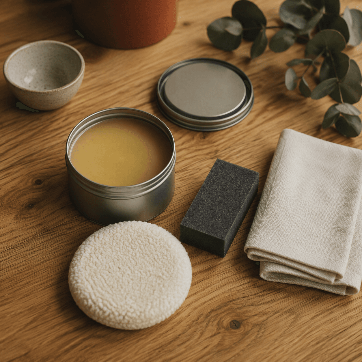 Hardwax Wood Finish Kit